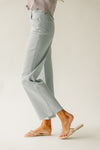 The Cleaned Up Jack Wide Leg Jean in Blue Grey