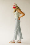 The Cleaned Up Jack Wide Leg Jean in Blue Grey