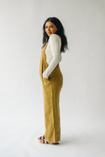 The Graven Washed Jumpsuit in Olive