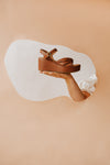 The Sun Valley Leather Sandal in Tan