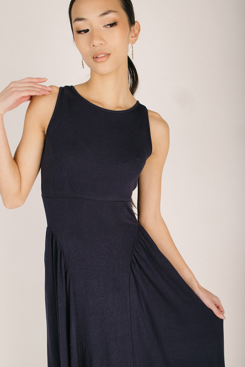 ribbed pleated dress Shimmer Rib Women's Sweater Dress with Pleated Flared Skirt