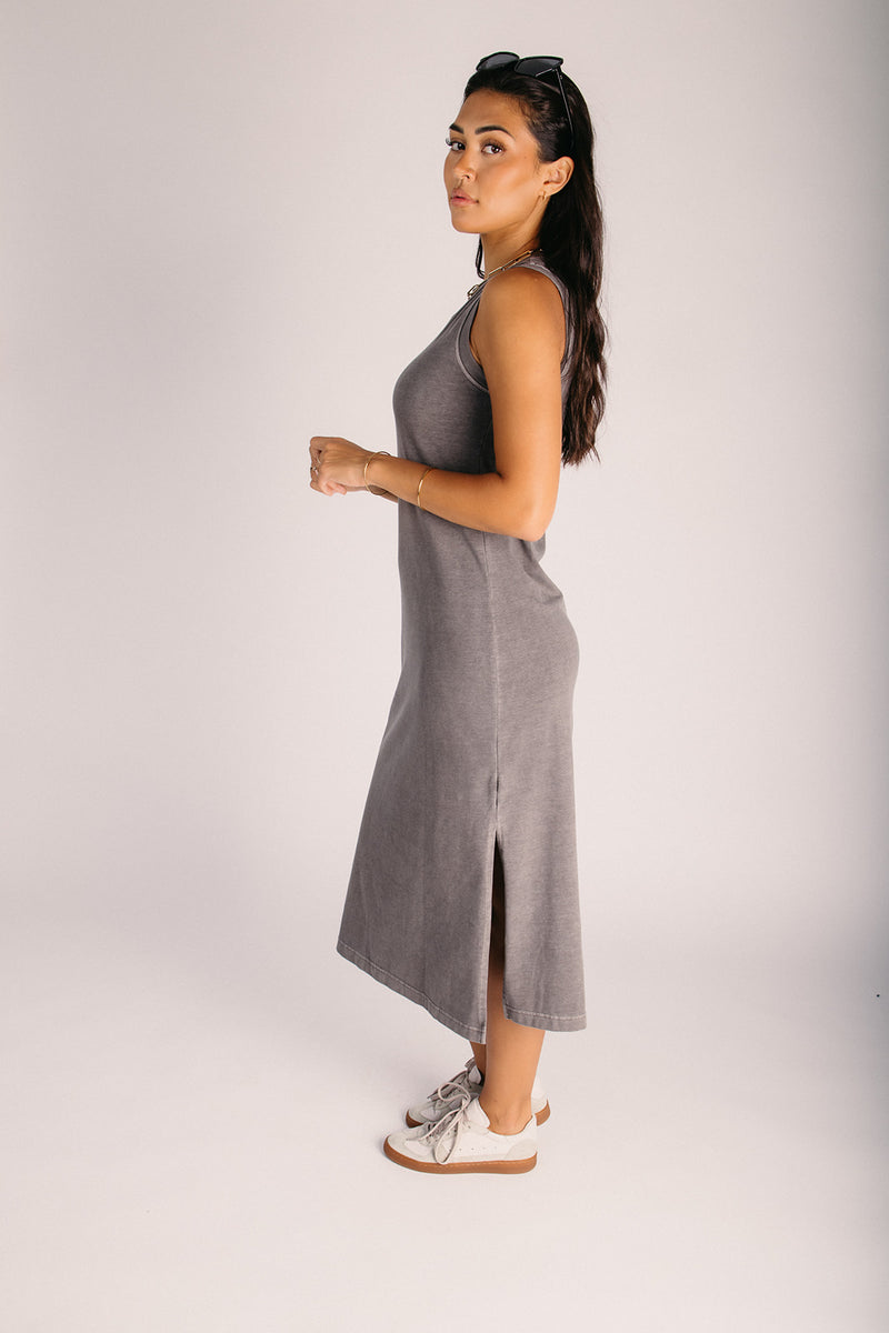 long shirt dress with slits on the side Long Shirt Dress with Slit Side  OR