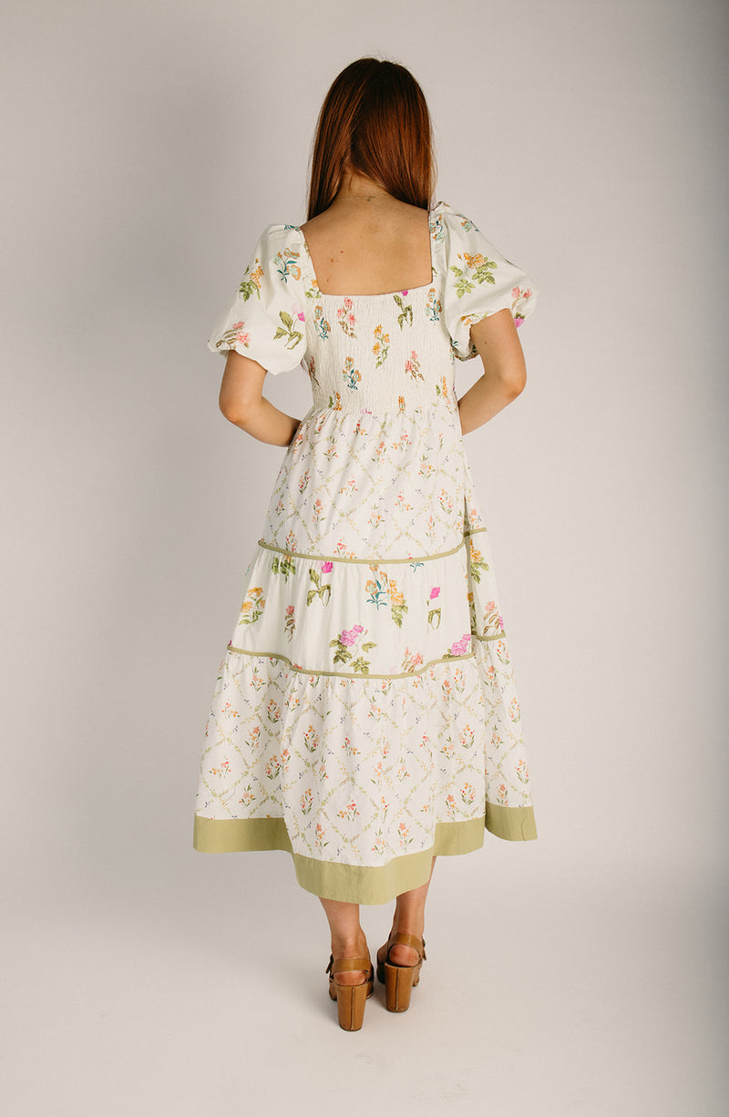 cream patterned dress Polka Dot Cream Mini Dress | Trendy Women's Clothing