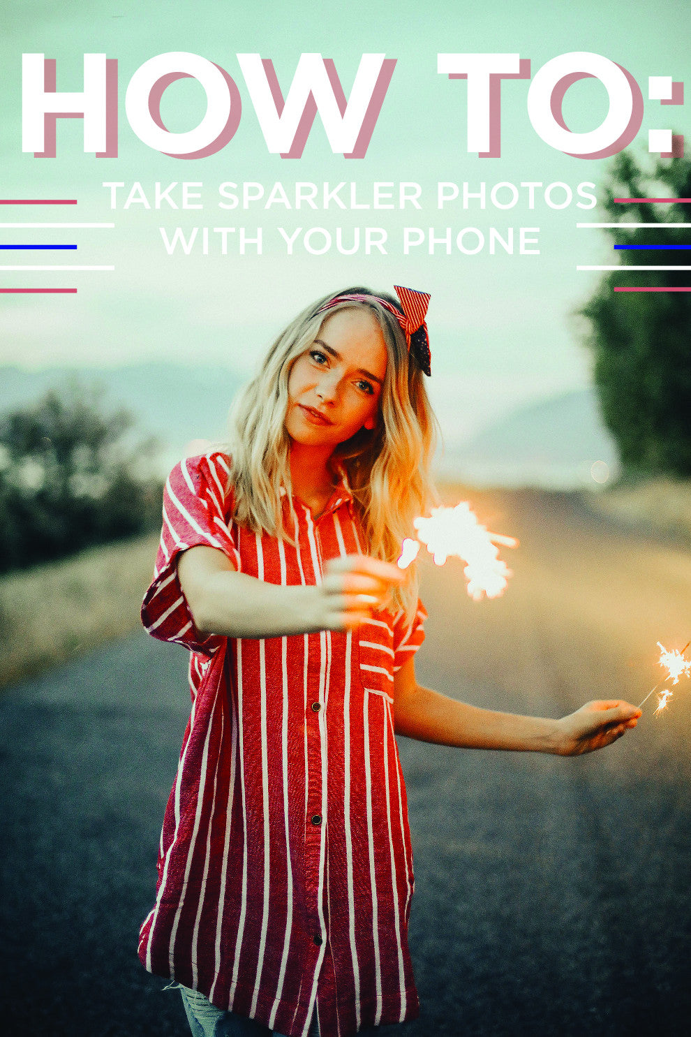 HOW TO: Take sparkler photos with your phone
