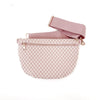 The Westlyn Woven Bag in Checkered Blush