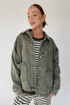 The Ladner Vintage Denim Jacket in Vintage Olive