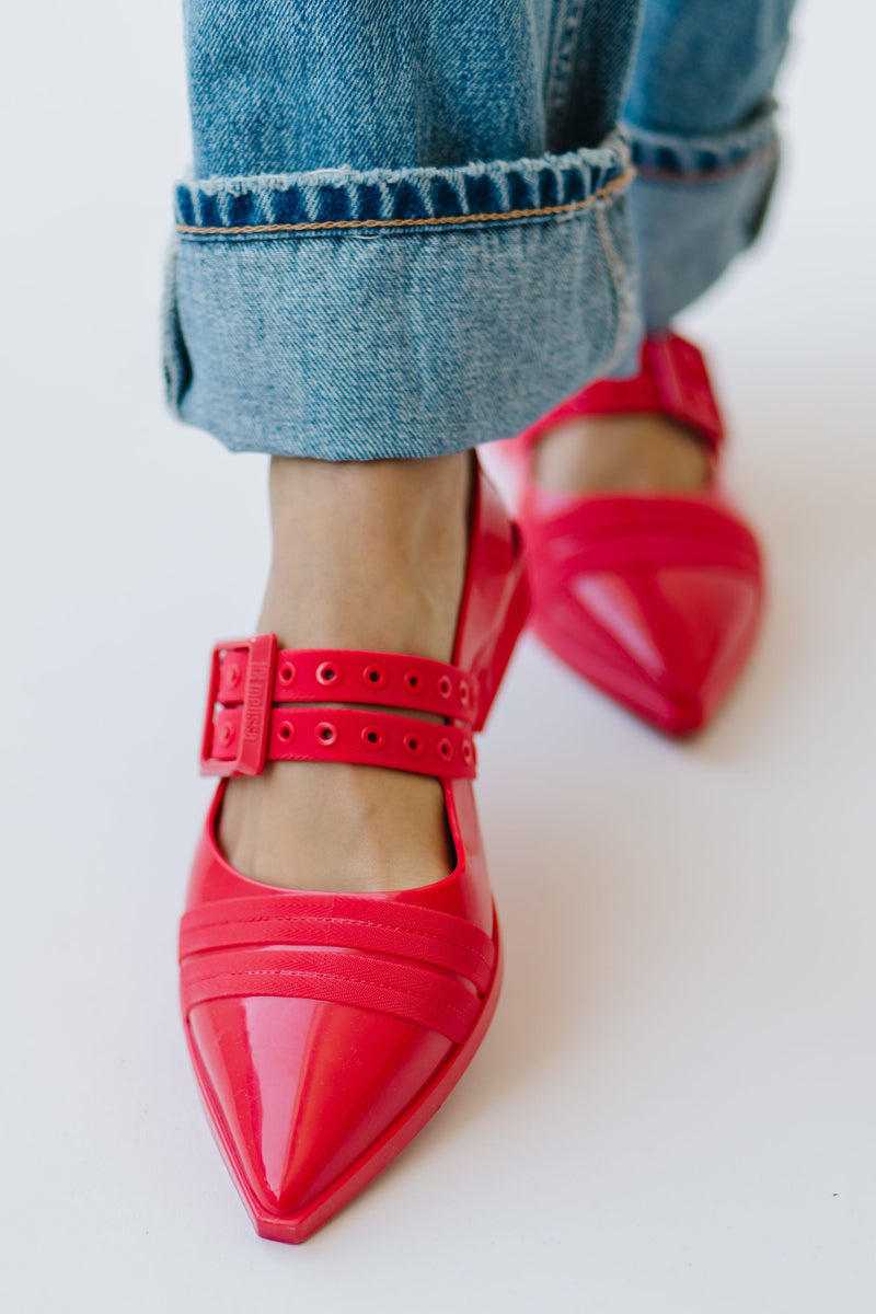 Melissa: Ladylike Flat in Red