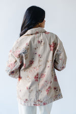 Free People: We The Free Avery Denim Jacket in Exploded Floral