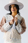 The Hilario Abstract Patterned Jacket in Ivory Multi