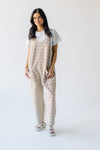 The Biegler Jacquard Knit Overall in Camel