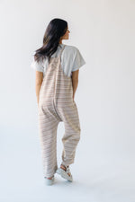 The Biegler Jacquard Knit Overall in Camel