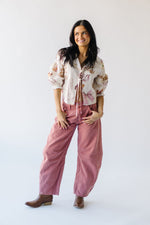 Free People: Good Luck Mid Rise Barrel Jean in Sunsetter