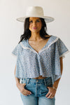 Free People: Truly Yours Printed Blouse in Ivory Combo