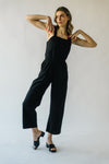 The Tompkins Square Neck Jumpsuit in Black