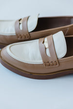 Chinese Laundry: Porter Loafer in Bone + Camel