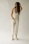The Beckman Denim Overall in Natural