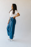 Free People: We The Free Rylee Chino Trouser in Dark Denim