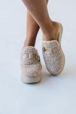 Dolce Vita: Lelani Plush Flat in Natural Plush