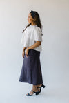 The Lindy Pleated Blouse in White