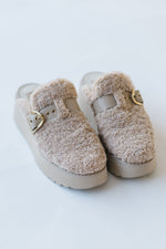 Dolce Vita: Lelani Plush Flat in Natural Plush