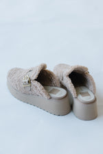 Dolce Vita: Lelani Plush Flat in Natural Plush