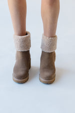 Dolce Vita: Hug H2O Boots in Mushroom Suede