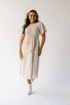 The Purvis Knit Midi Dress in Natural