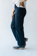 The Cleaned Up Jack Wide Leg Jean in Black