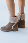 Dolce Vita: Hug H2O Boots in Mushroom Suede