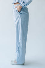 The Trobitz Pinstripe Tie Detail Pant in Navy