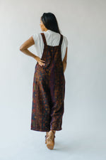 The Quentin Twill Jumpsuit in Wooden