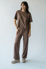 The Embury Textured Set in Mocha