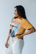 The Cowgirl Art Graphic Tee in Mustard