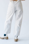 Free People: We The Free Moxie Pull-On Barrel Jeans in White