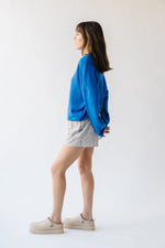 The Riggs Button-Down Sweater in Royal Blue