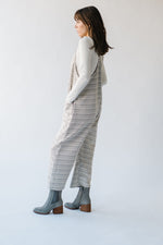 The Biegler Jacquard Knit Overall in Grey