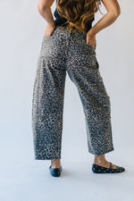 The Javan Barrel Pant in Leopard