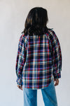 Free People: Girl Meets Boy Plaid Shirt in Navy Combo