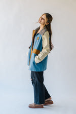 The Hillsboro Barn Jacket in Chambray Multi