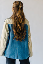 The Hillsboro Barn Jacket in Chambray Multi