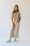 The Landa Striped Blouse in Multi