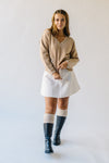 The Pauline Pocket Detail Sweater in Light Camel