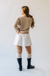 The Pauline Pocket Detail Sweater in Light Camel