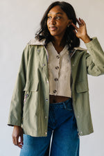 The Hillsboro Barn Jacket in Light Olive