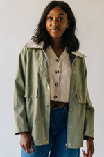 The Hillsboro Barn Jacket in Light Olive