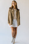 The Hillsboro Barn Jacket in Beige