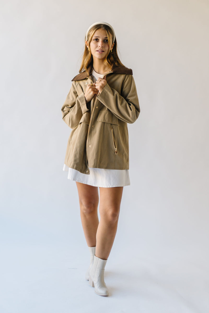 The Hillsboro Barn Jacket in Beige