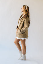 The Hillsboro Barn Jacket in Beige