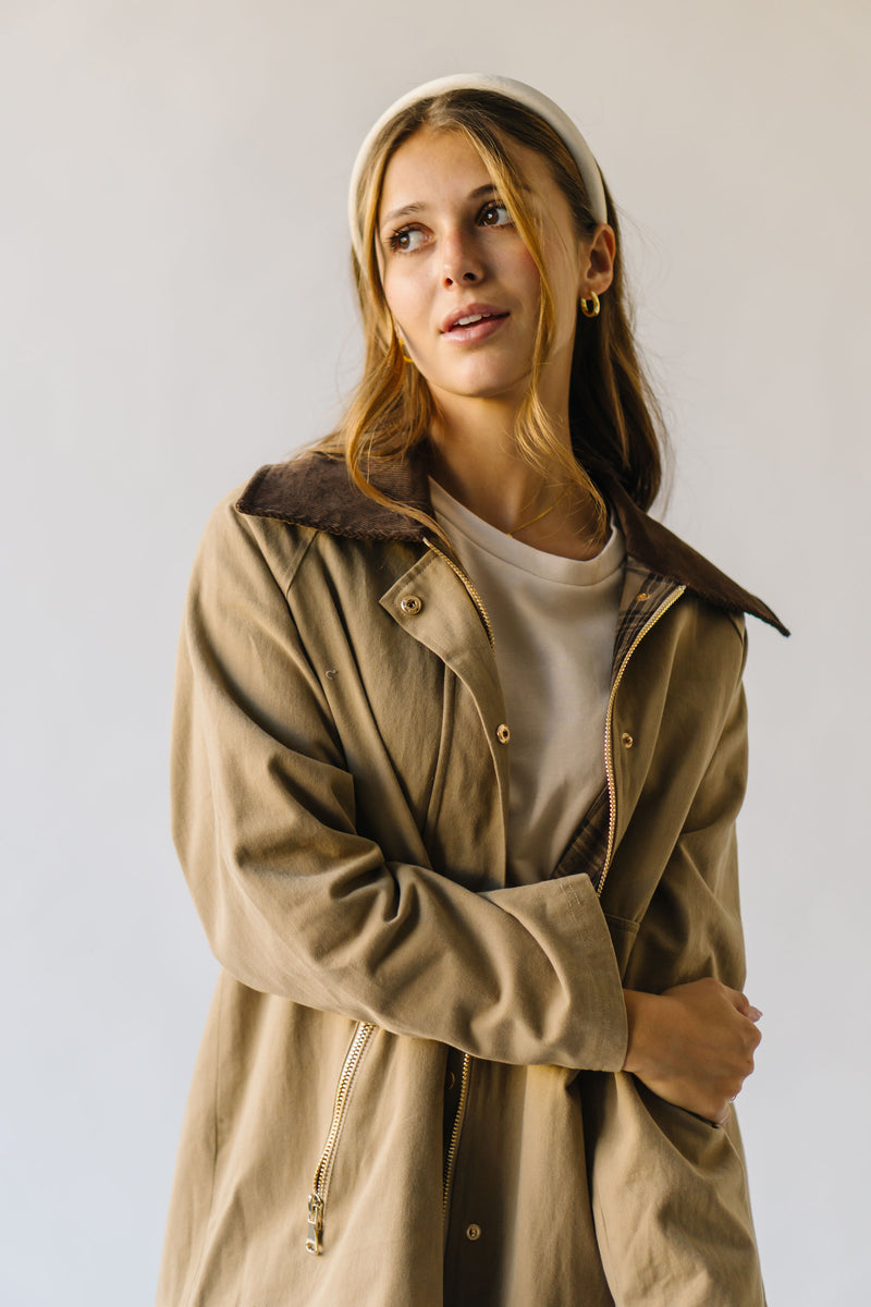 The Hillsboro Barn Jacket in Beige