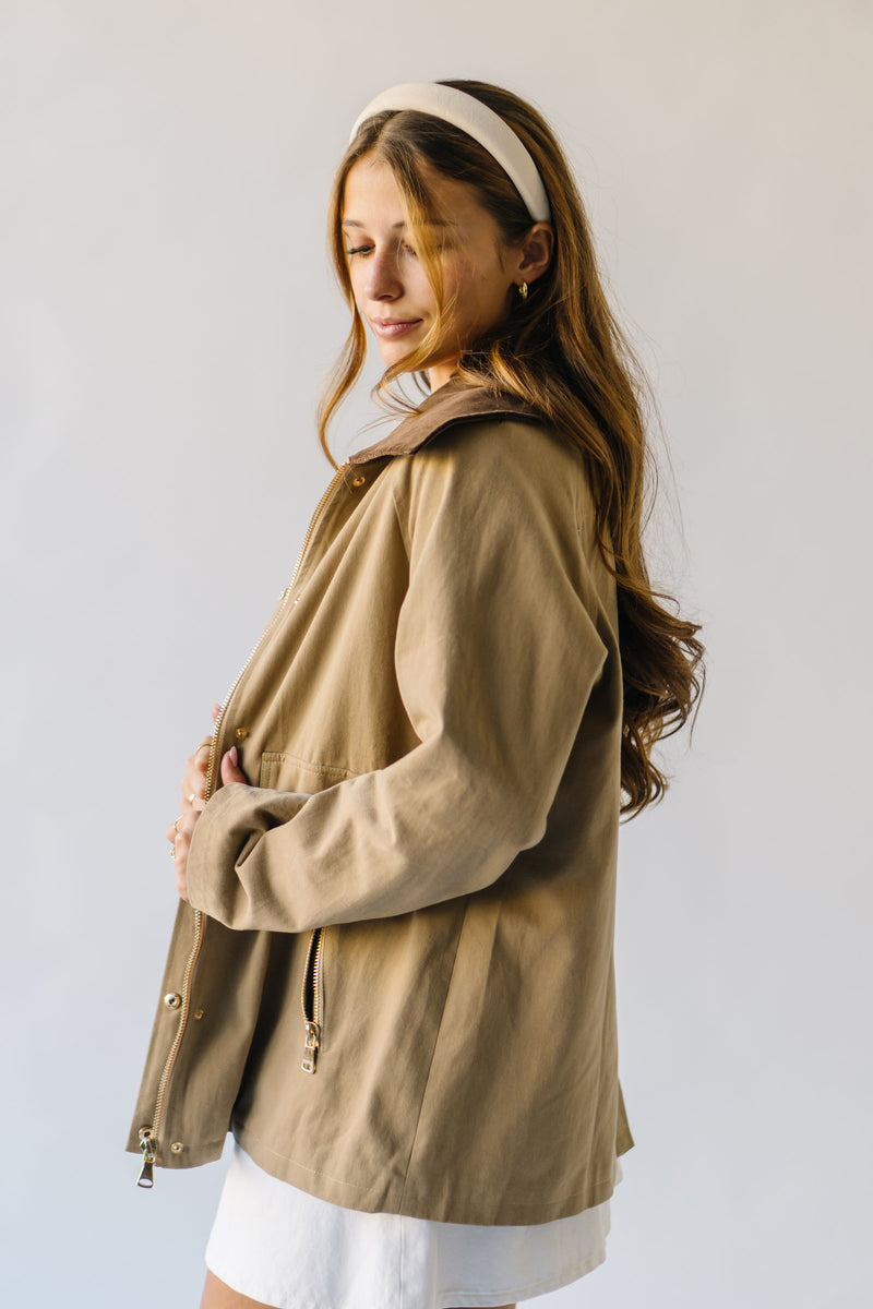 The Hillsboro Barn Jacket in Beige